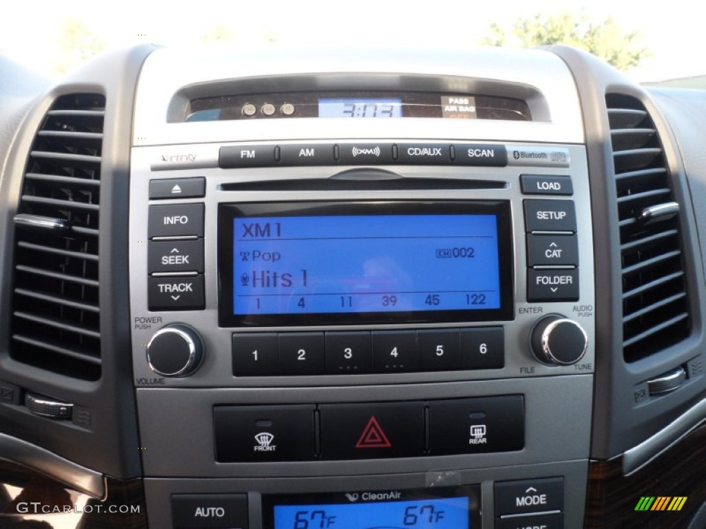 2012 Hyundai Santa Fe Limited V6 Controls Photo #56283054