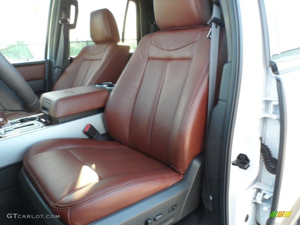 Chaparral Interior 2012 Ford Expedition EL King Ranch 4x4 Photo #56283783