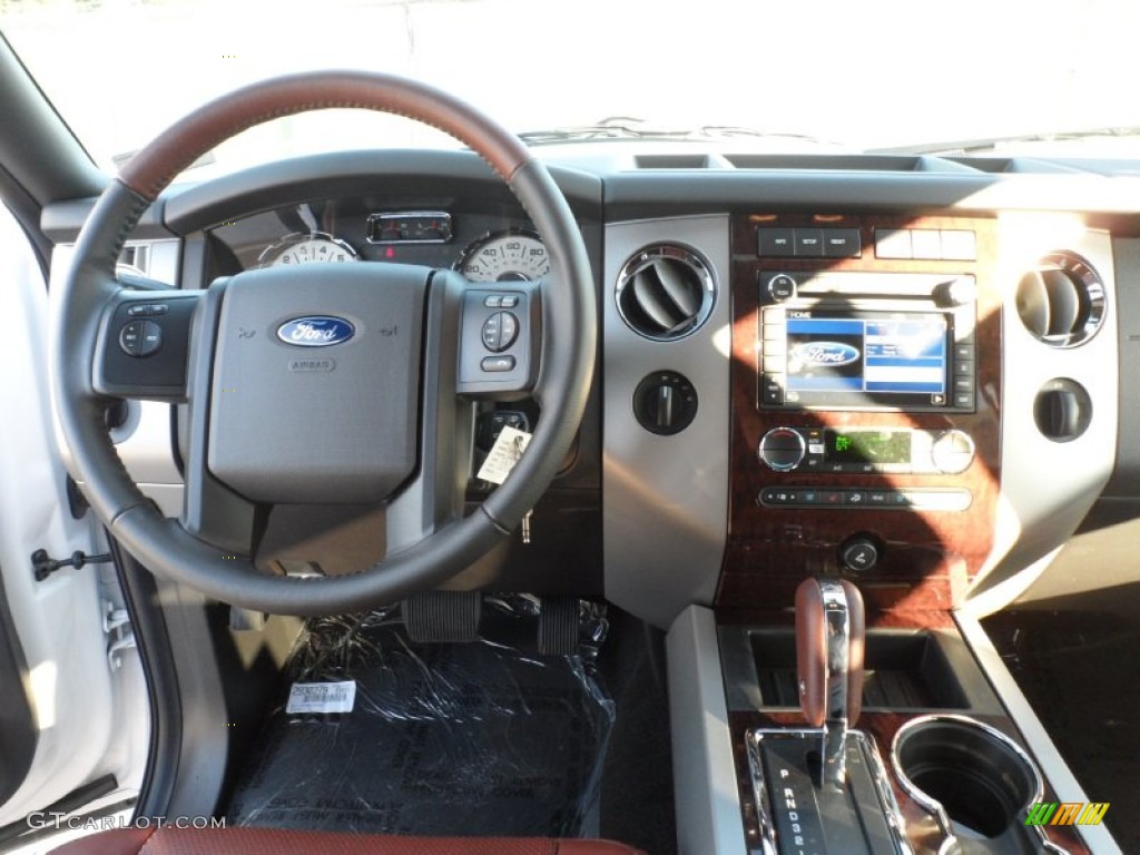 2012 Ford Expedition EL King Ranch 4x4 Chaparral Dashboard Photo #56283802