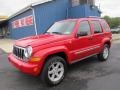 2005 Flame Red Jeep Liberty Limited 4x4  photo #1