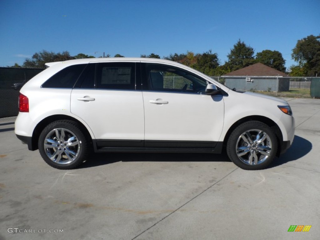White Platinum Metallic Tri-Coat 2012 Ford Edge Limited EcoBoost Exterior Photo #56285325
