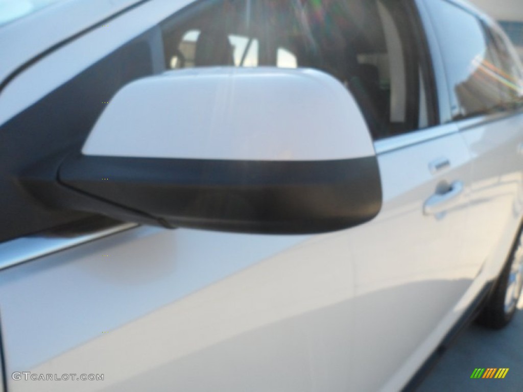 2012 Edge Limited EcoBoost - White Platinum Metallic Tri-Coat / Charcoal Black photo #12