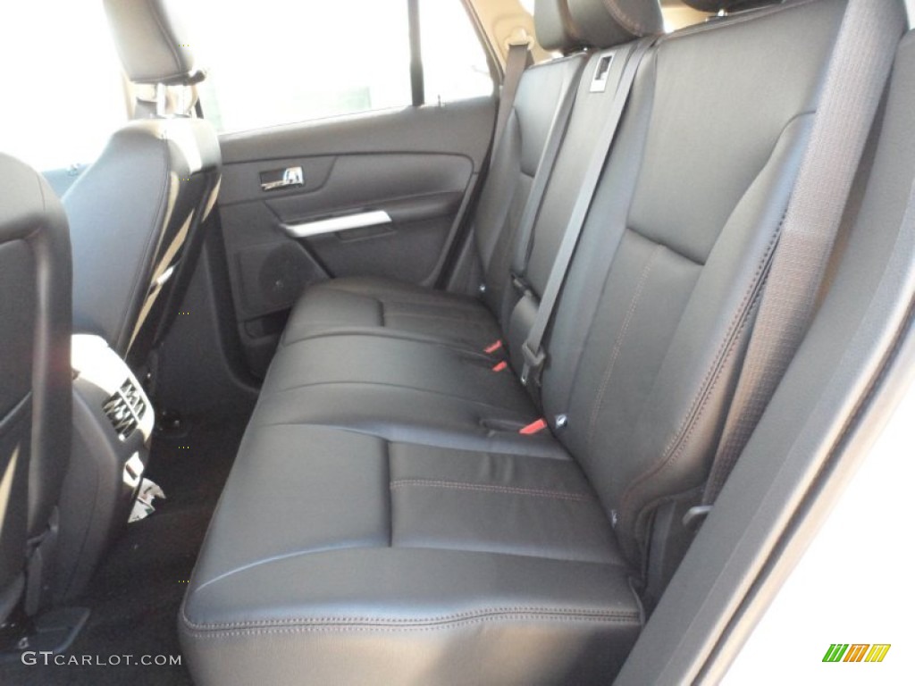 2012 Edge Limited EcoBoost - White Platinum Metallic Tri-Coat / Charcoal Black photo #24