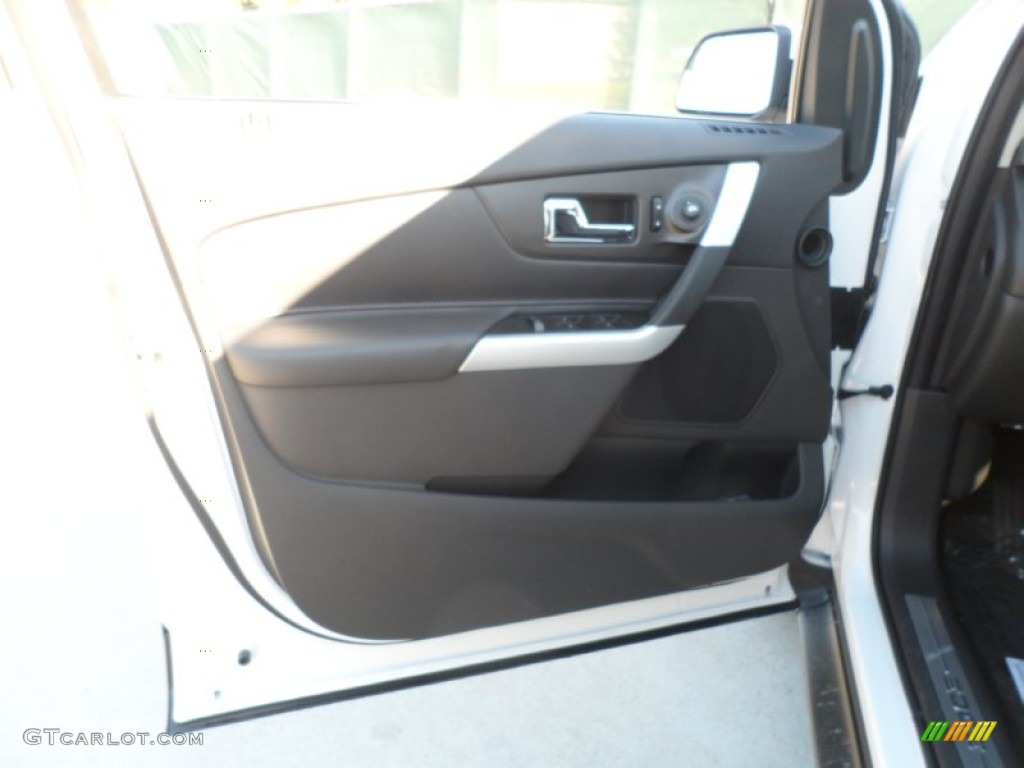 2012 Edge Limited EcoBoost - White Platinum Metallic Tri-Coat / Charcoal Black photo #25