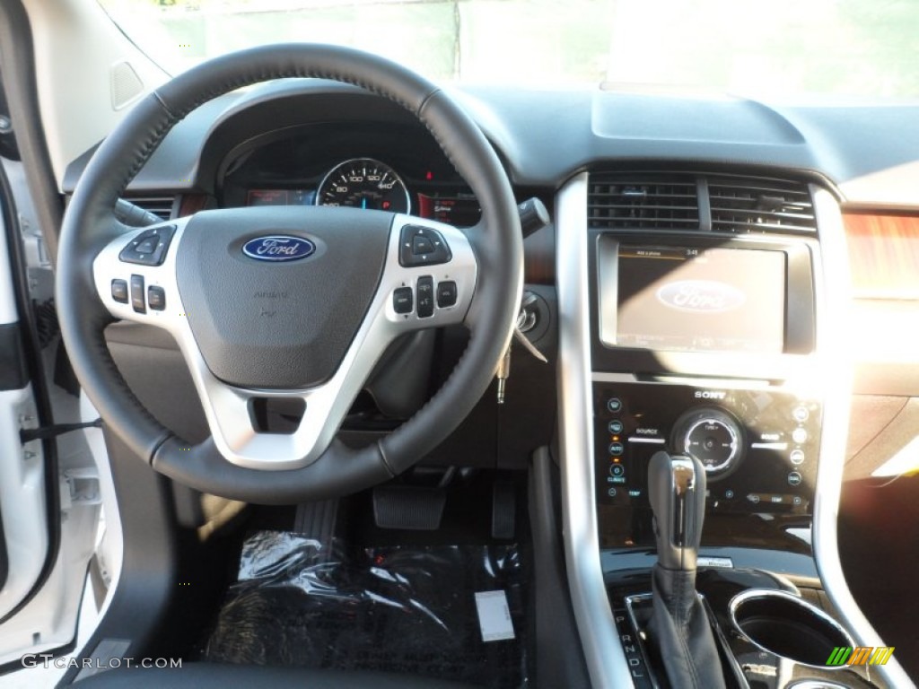 2012 Edge Limited EcoBoost - White Platinum Metallic Tri-Coat / Charcoal Black photo #29