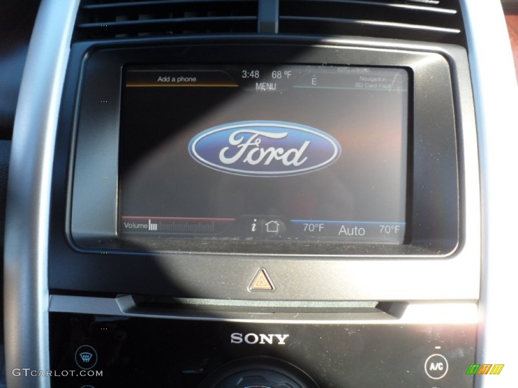 2012 Edge Limited EcoBoost - White Platinum Metallic Tri-Coat / Charcoal Black photo #31