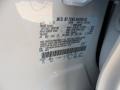 UG: White Platinum Metallic Tri-Coat 2012 Ford Edge Limited EcoBoost Color Code