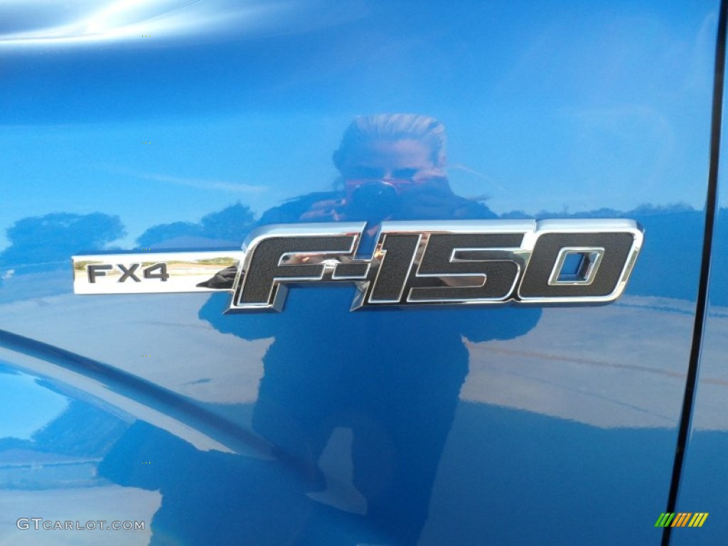 2011 F150 FX4 SuperCrew 4x4 - Blue Flame Metallic / Black photo #13