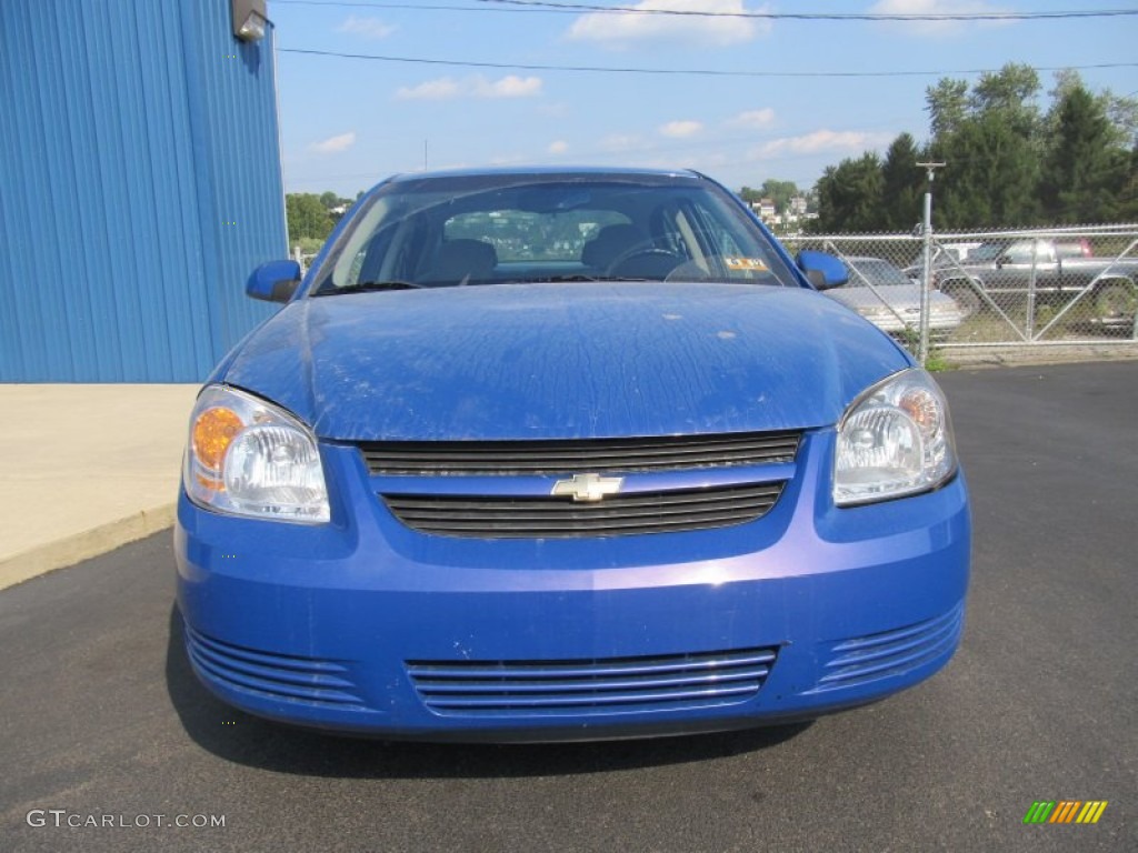 2008 Cobalt LT Sedan - Blue Flash Metallic / Gray photo #7