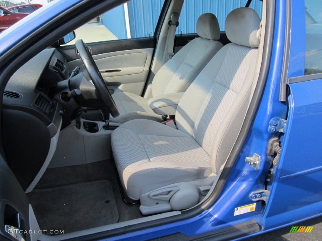 2008 Cobalt LT Sedan - Blue Flash Metallic / Gray photo #9