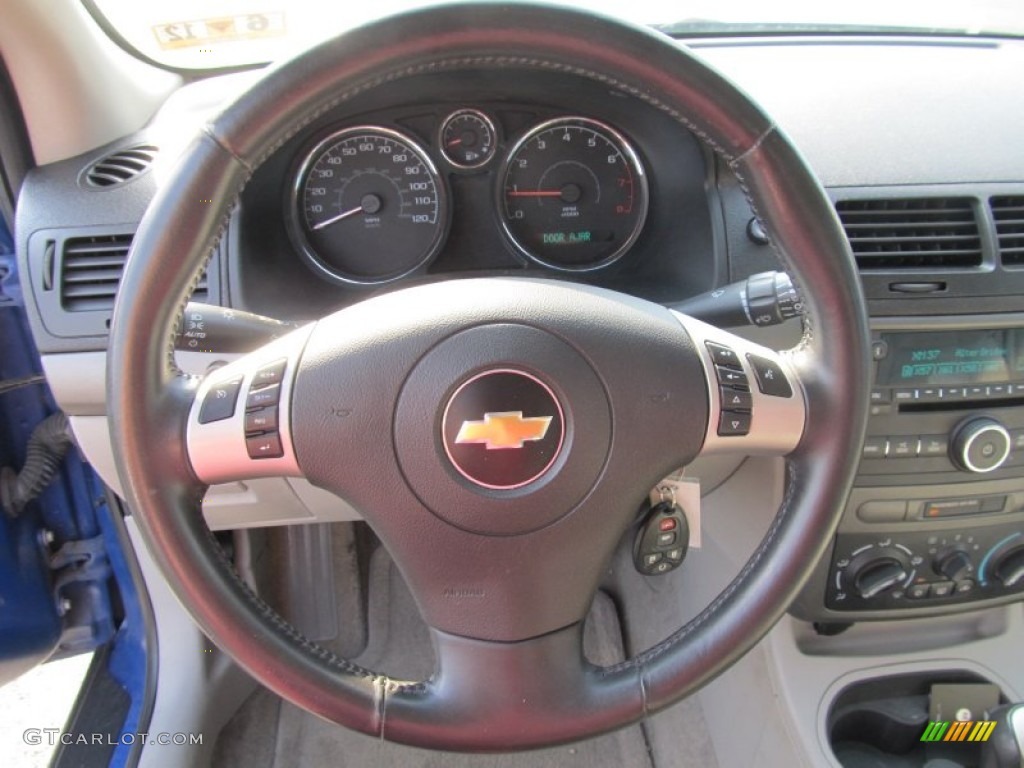2008 Cobalt LT Sedan - Blue Flash Metallic / Gray photo #11