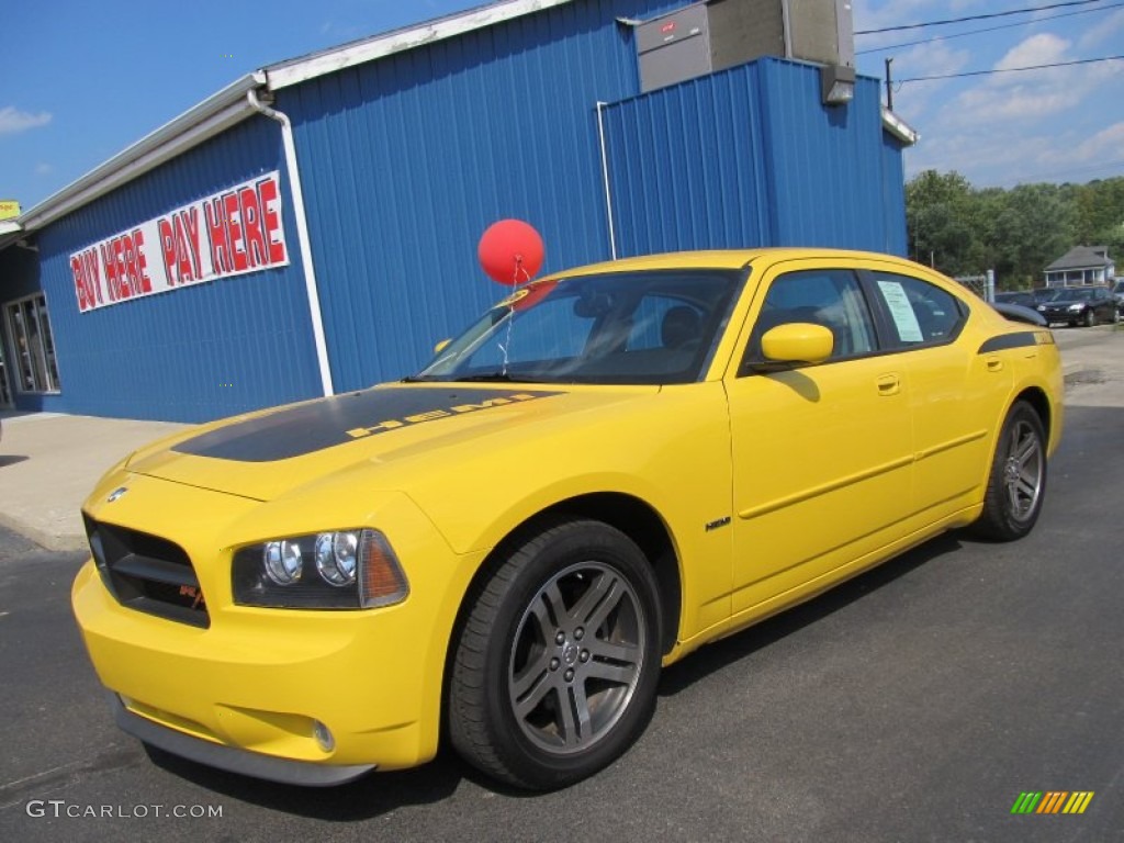 2006 Top Banana Yellow Dodge Charger R/T Daytona 56275994 Photo 5