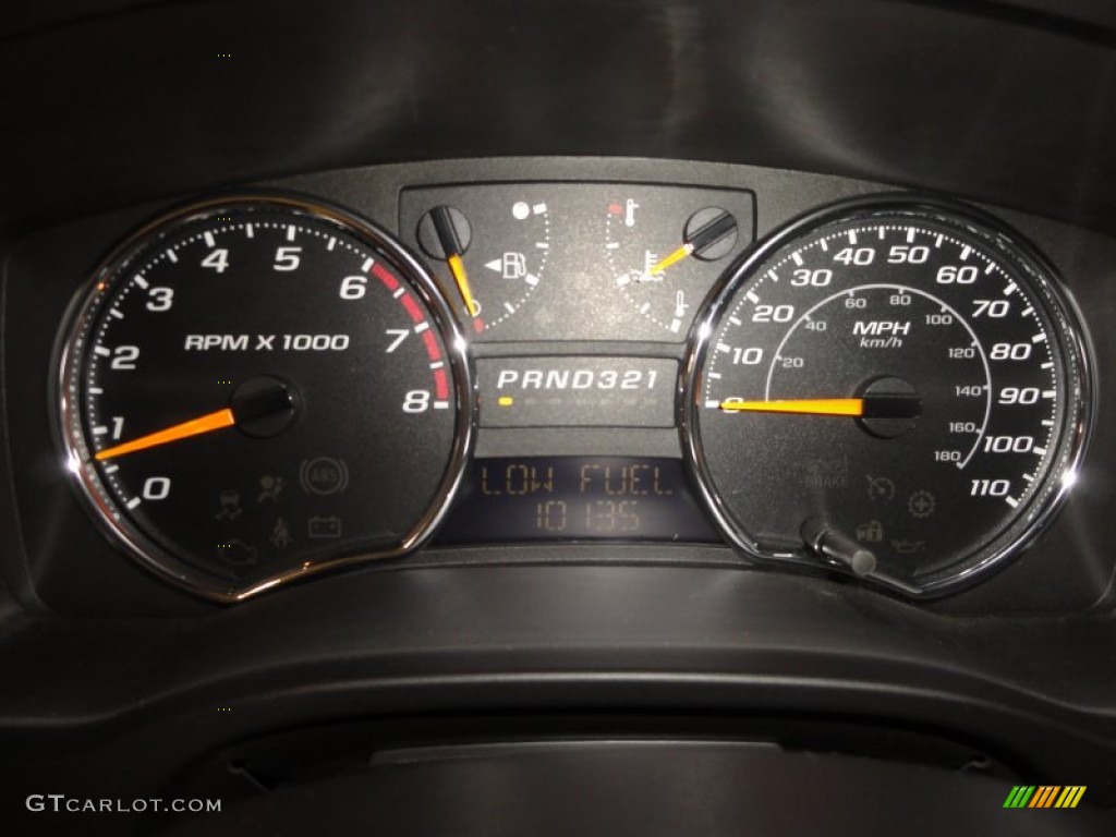 2011 Chevrolet Colorado LT Crew Cab 4x4 Gauges Photo #56287841