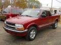 Dark Cherry Red Metallic - S10 LS Extended Cab 4x4 Photo No. 1