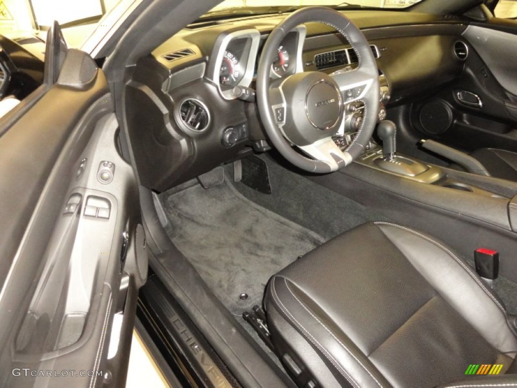 Black Interior 2011 Chevrolet Camaro SS/RS Coupe Photo #56287984