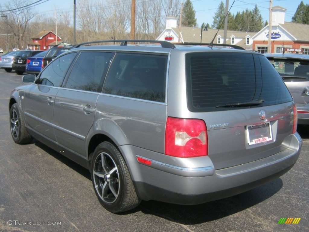 2003 Passat GLX Wagon - Silverstone Grey Metallic / Grey photo #16