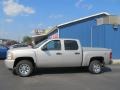 2007 Silver Birch Metallic Chevrolet Silverado 1500 LS Crew Cab 4x4  photo #2