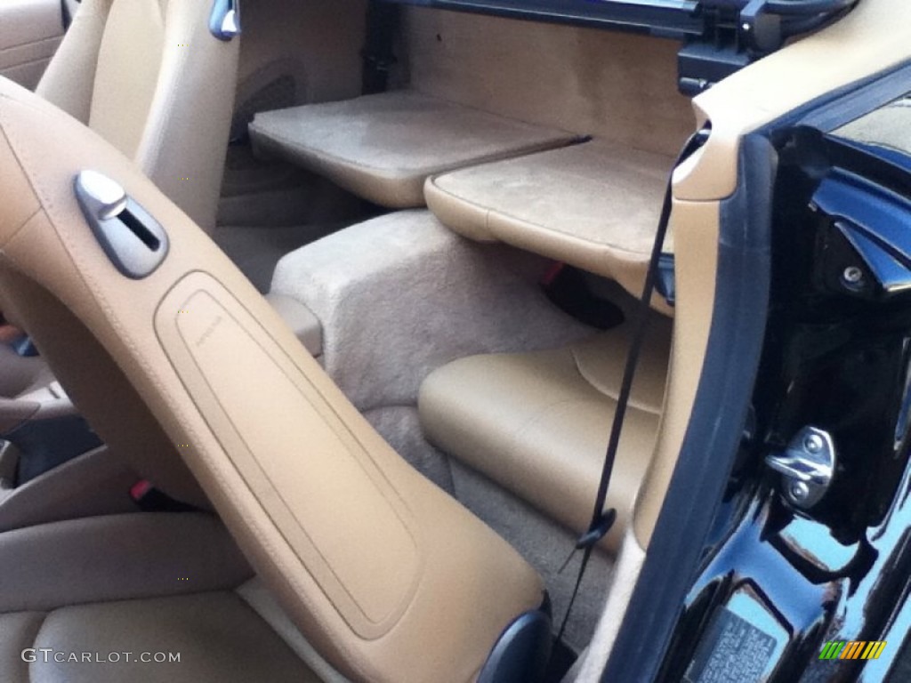 2005 911 Carrera S Cabriolet - Black / Sand Beige photo #12