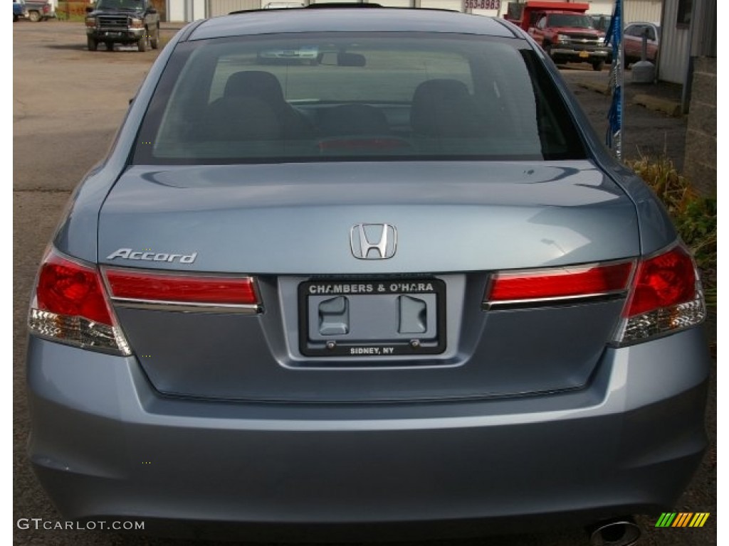 2011 Accord EX Sedan - Celestial Blue Metallic / Black photo #12