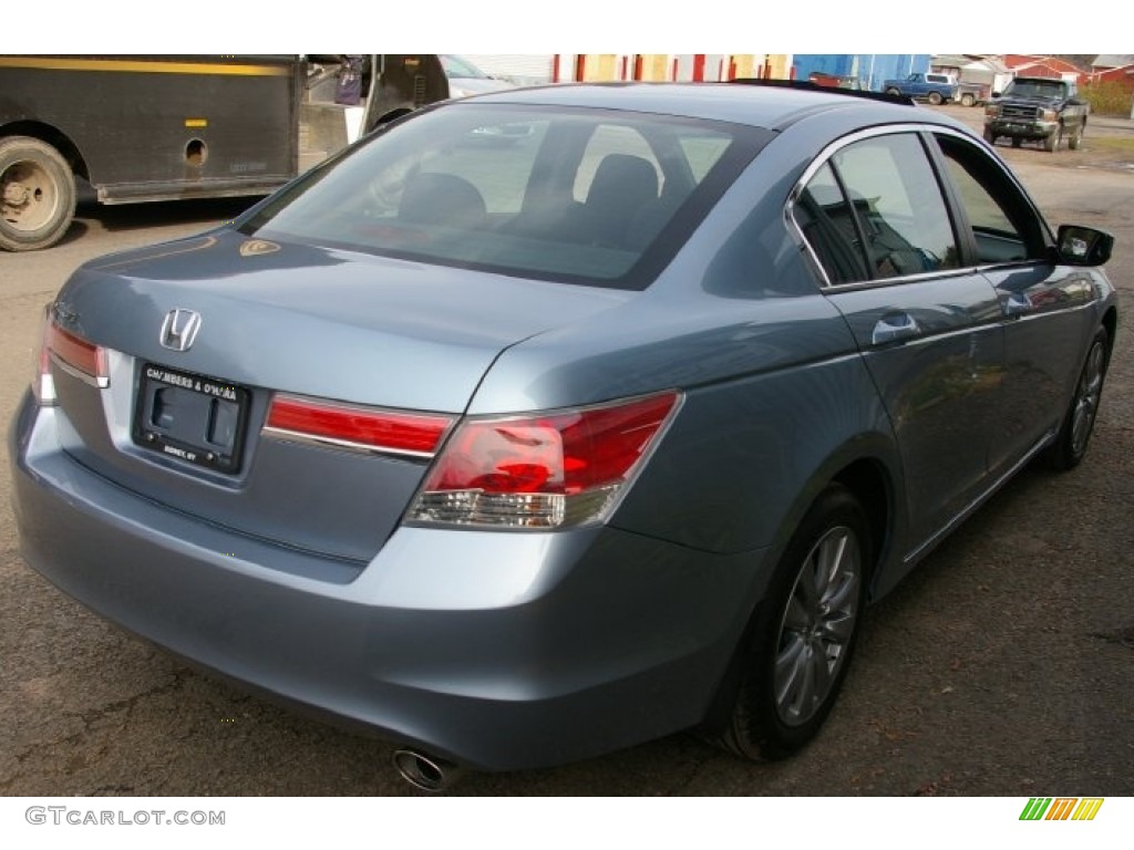 2011 Accord EX Sedan - Celestial Blue Metallic / Black photo #14