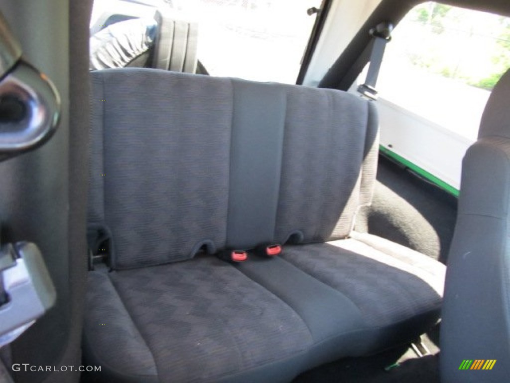 2004 Wrangler Unlimited 4x4 - Electric Lime Green Pearl / Dark Slate Gray photo #9