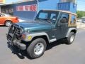 2000 Forest Green Pearl Jeep Wrangler SE 4x4  photo #1