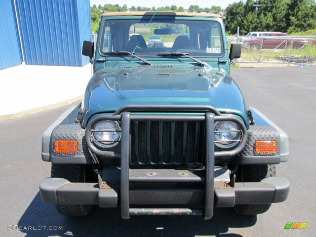 2000 Wrangler SE 4x4 - Forest Green Pearl / Agate photo #4