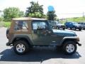 2000 Forest Green Pearl Jeep Wrangler SE 4x4  photo #6