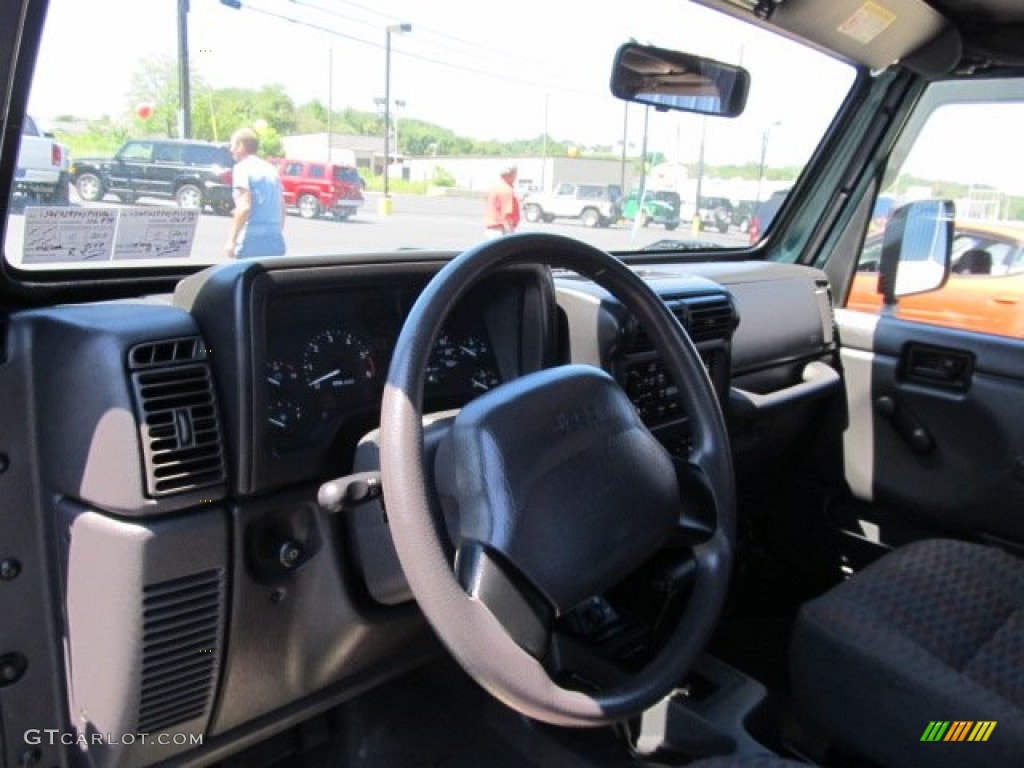 2000 Wrangler SE 4x4 - Forest Green Pearl / Agate photo #10