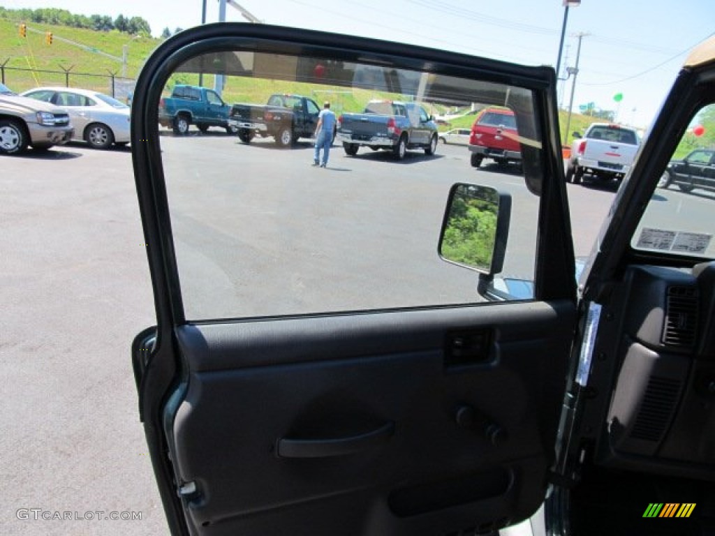 2000 Wrangler SE 4x4 - Forest Green Pearl / Agate photo #11