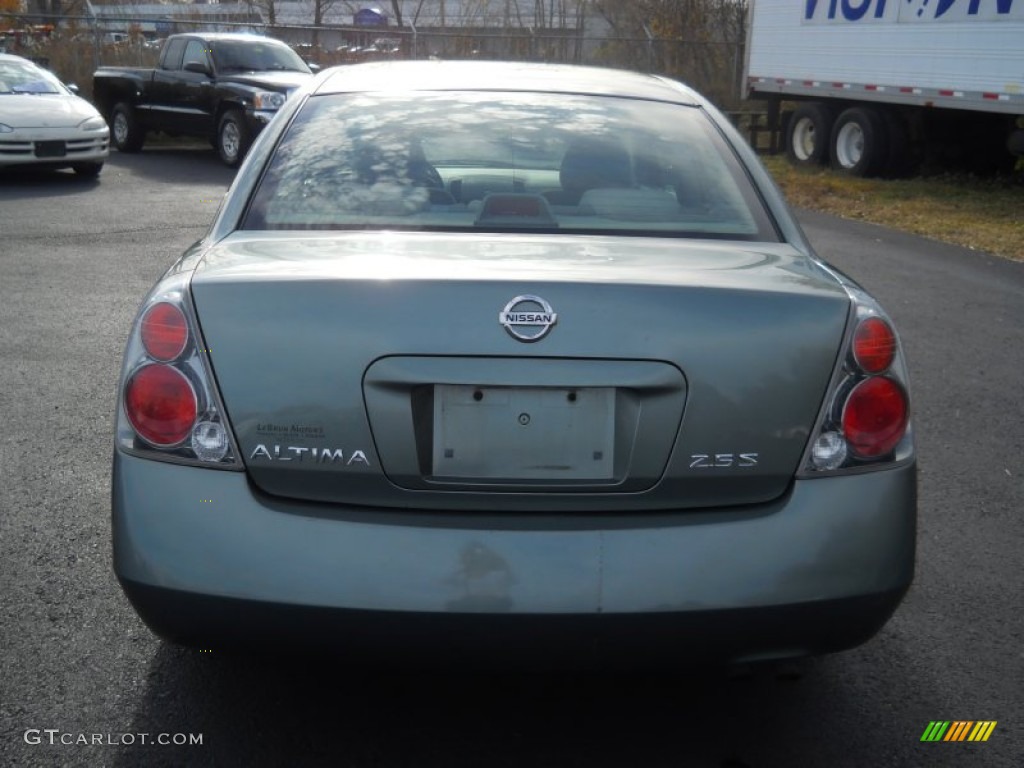 2005 Altima 2.5 S - Mystic Emerald Green / Frost Gray photo #12