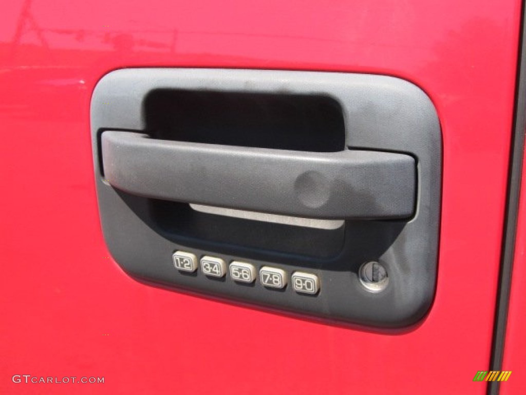 2005 F150 FX4 SuperCab 4x4 - Bright Red / Black photo #10
