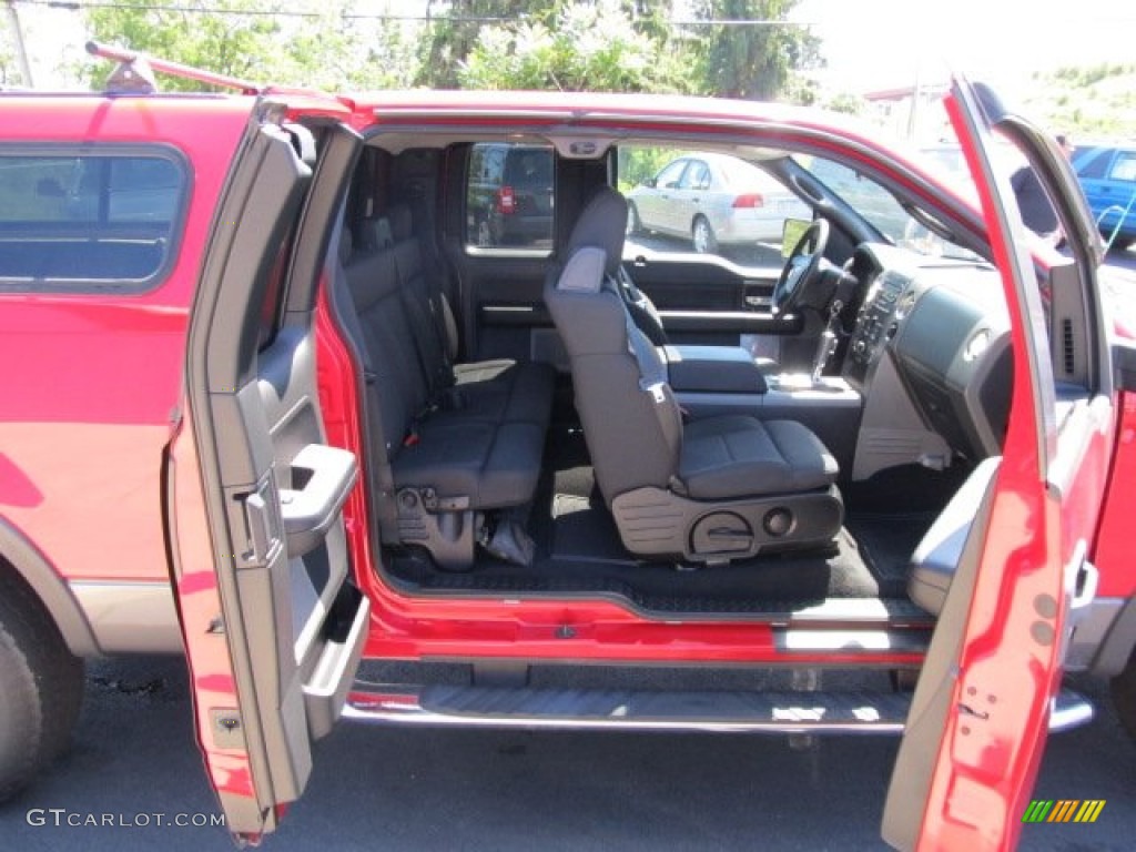 2005 F150 FX4 SuperCab 4x4 - Bright Red / Black photo #12