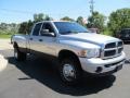 Bright Silver Metallic - Ram 3500 SLT Quad Cab 4x4 Dually Photo No. 7