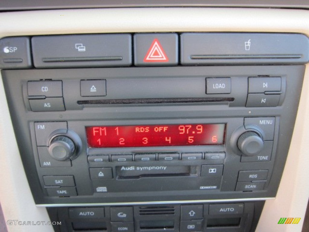 2004 A4 1.8T quattro Sedan - Crimson Red Pearl Effect / Beige photo #24