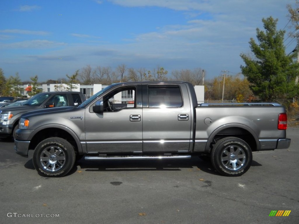 2006 Mark LT SuperCrew 4x4 - Dark Shadow Grey Metallic / Dove Grey photo #2