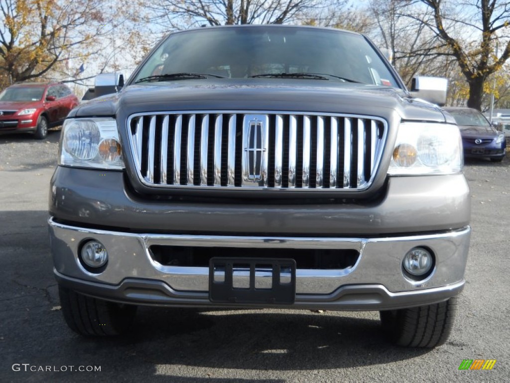 2006 Mark LT SuperCrew 4x4 - Dark Shadow Grey Metallic / Dove Grey photo #4