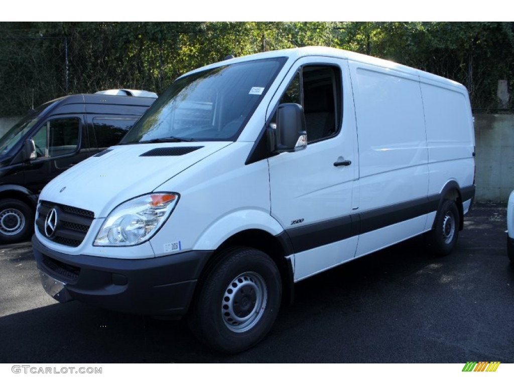 2012 Sprinter 2500 Cargo Van - Arctic White / Lima Black Fabric photo #1