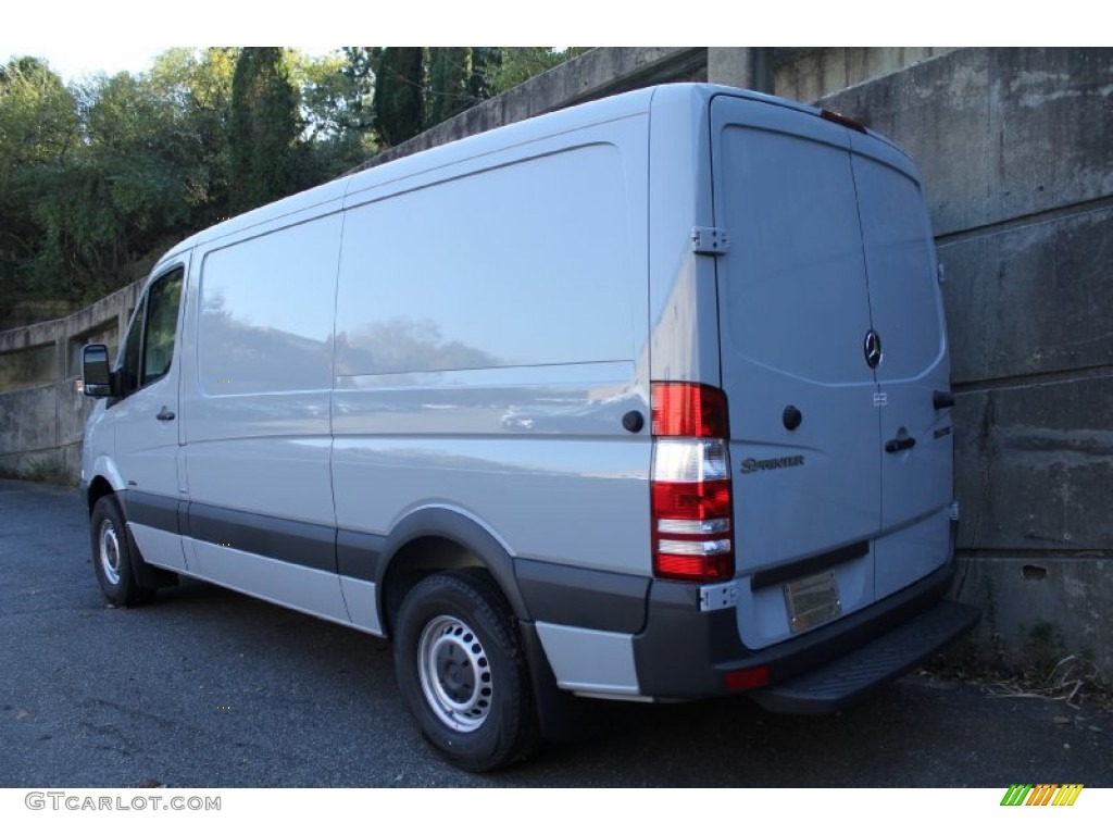 2012 Sprinter 2500 Cargo Van - Grey White / Lima Black Fabric photo #3