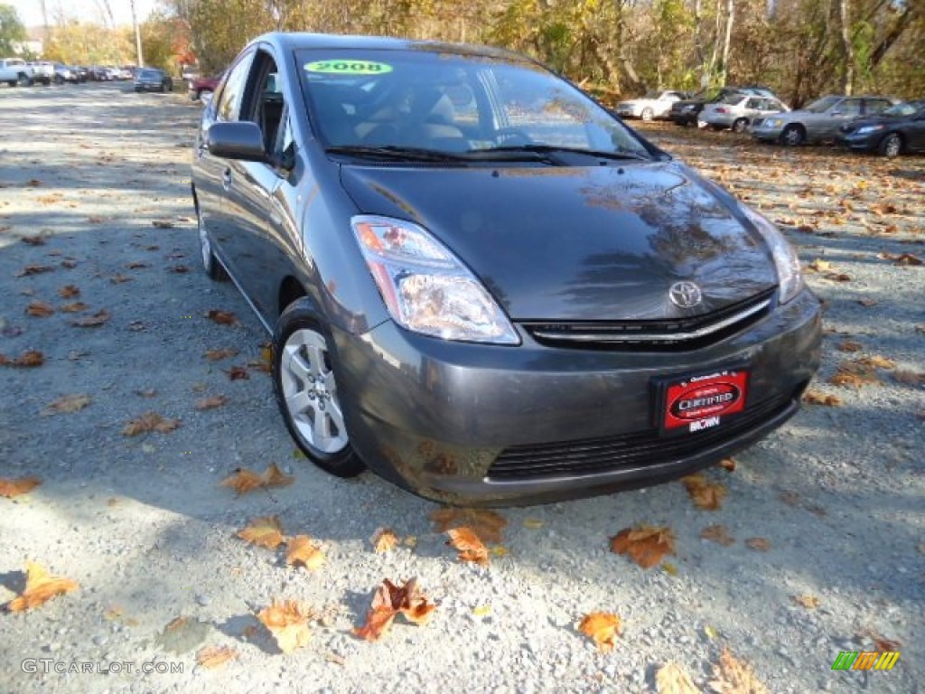 2008 Prius Hybrid - Magnetic Gray Metallic / Bisque photo #1