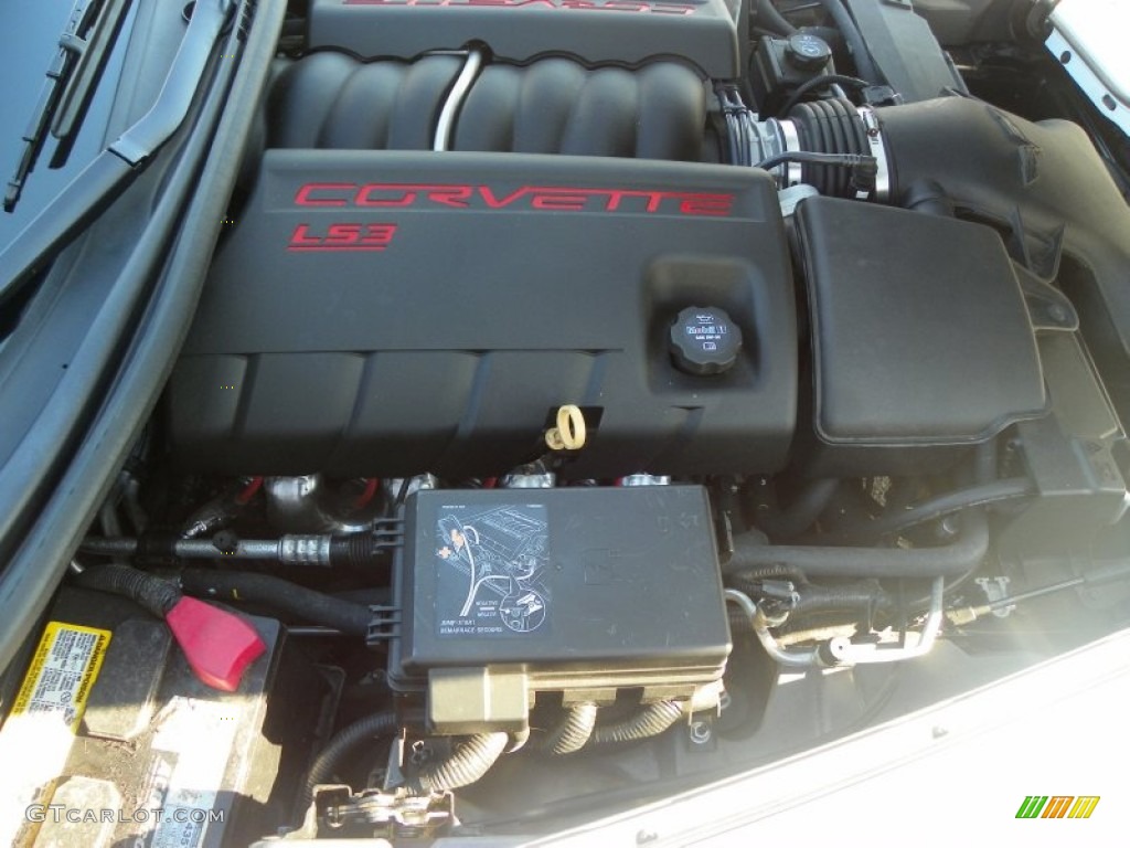 2008 Chevrolet Corvette Convertible 6.2 Liter OHV 16-Valve LS3 V8 Engine Photo #56293704