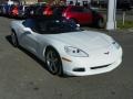 2008 Arctic White Chevrolet Corvette Convertible  photo #25