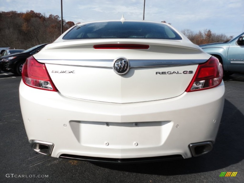 White Diamond Tricoat 2012 Buick Regal GS Exterior Photo #56294367