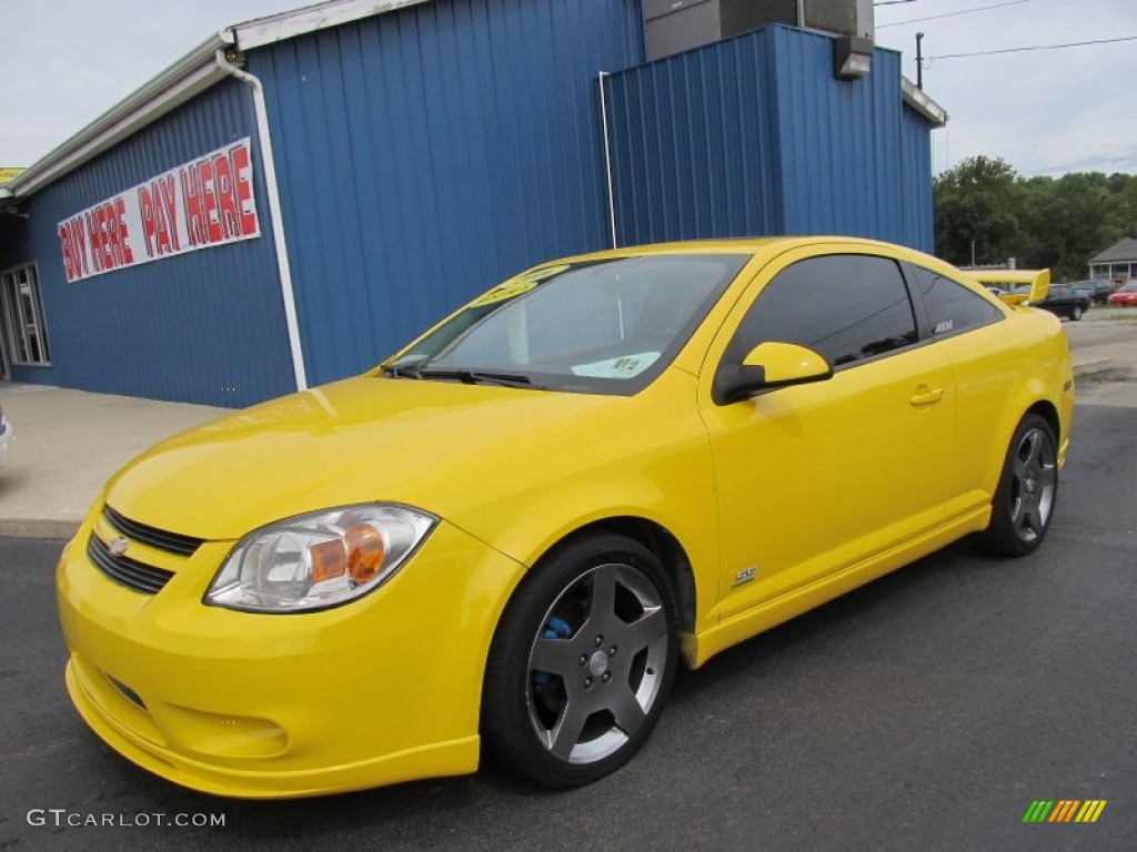 Rally Yellow 2006 Chevrolet Cobalt SS Supercharged Coupe Exterior Photo #56294694