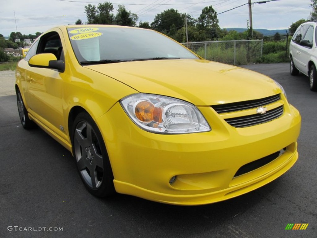 Rally Yellow 2006 Chevrolet Cobalt SS Supercharged Coupe Exterior Photo #56294736