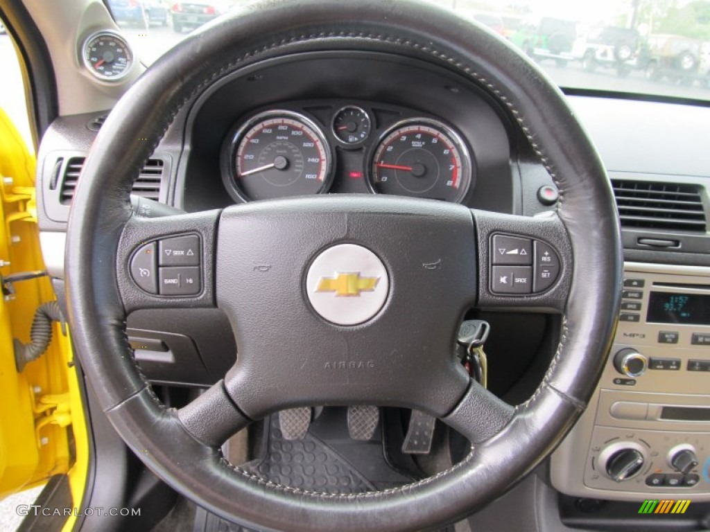 2006 Cobalt SS Supercharged Coupe - Rally Yellow / Ebony/Yellow photo #10