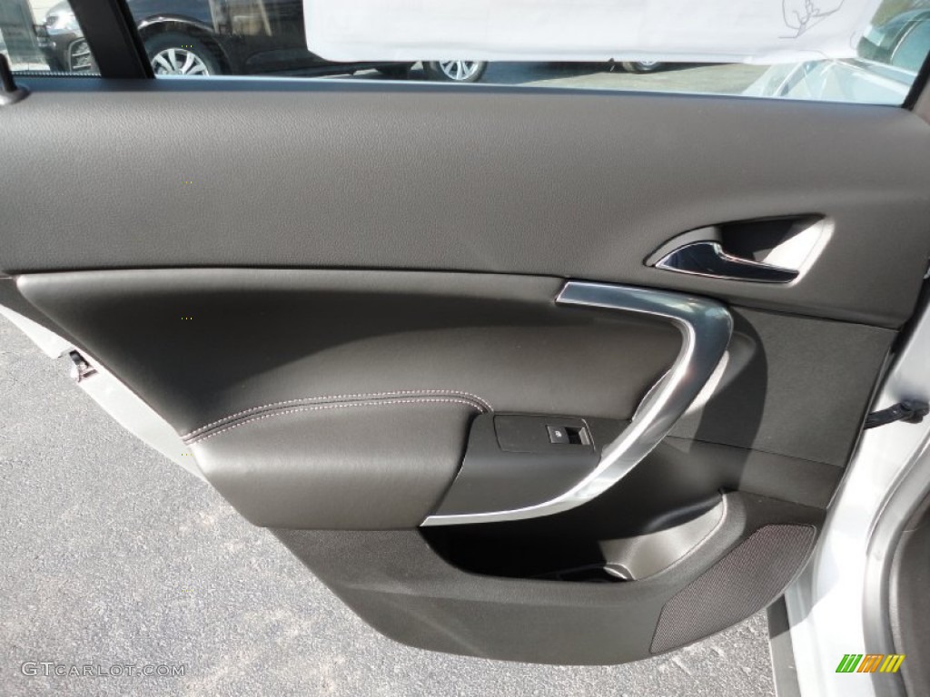 2012 Buick Regal Standard Regal Model Ebony Door Panel Photo #56294943