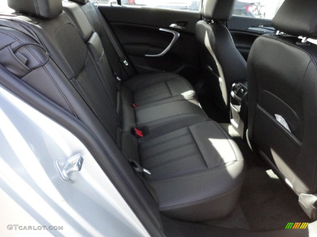 Ebony Interior 2012 Buick Regal Standard Regal Model Photo #56294949