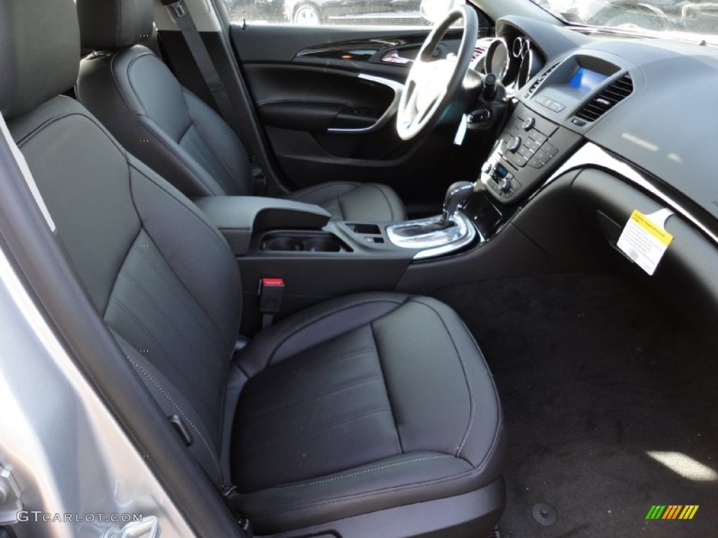 Ebony Interior 2012 Buick Regal Standard Regal Model Photo #56294958