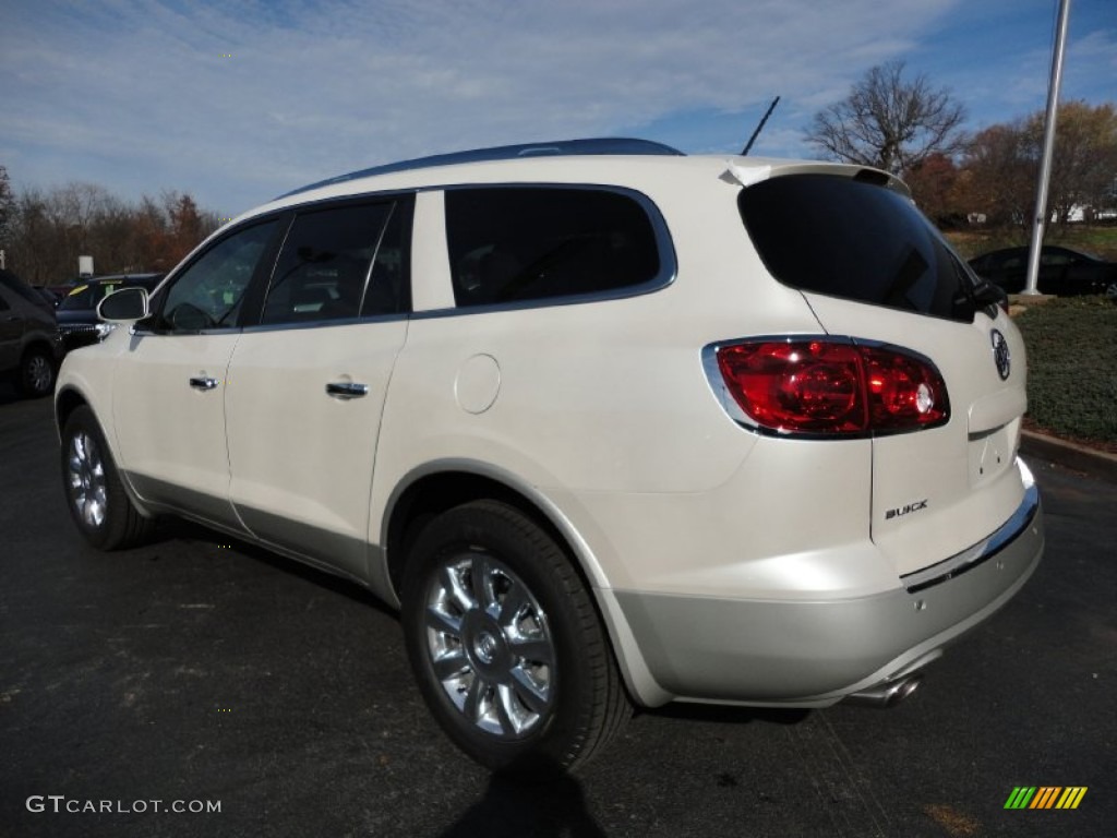 White Diamond Tricoat 2012 Buick Enclave AWD Exterior Photo #56295099
